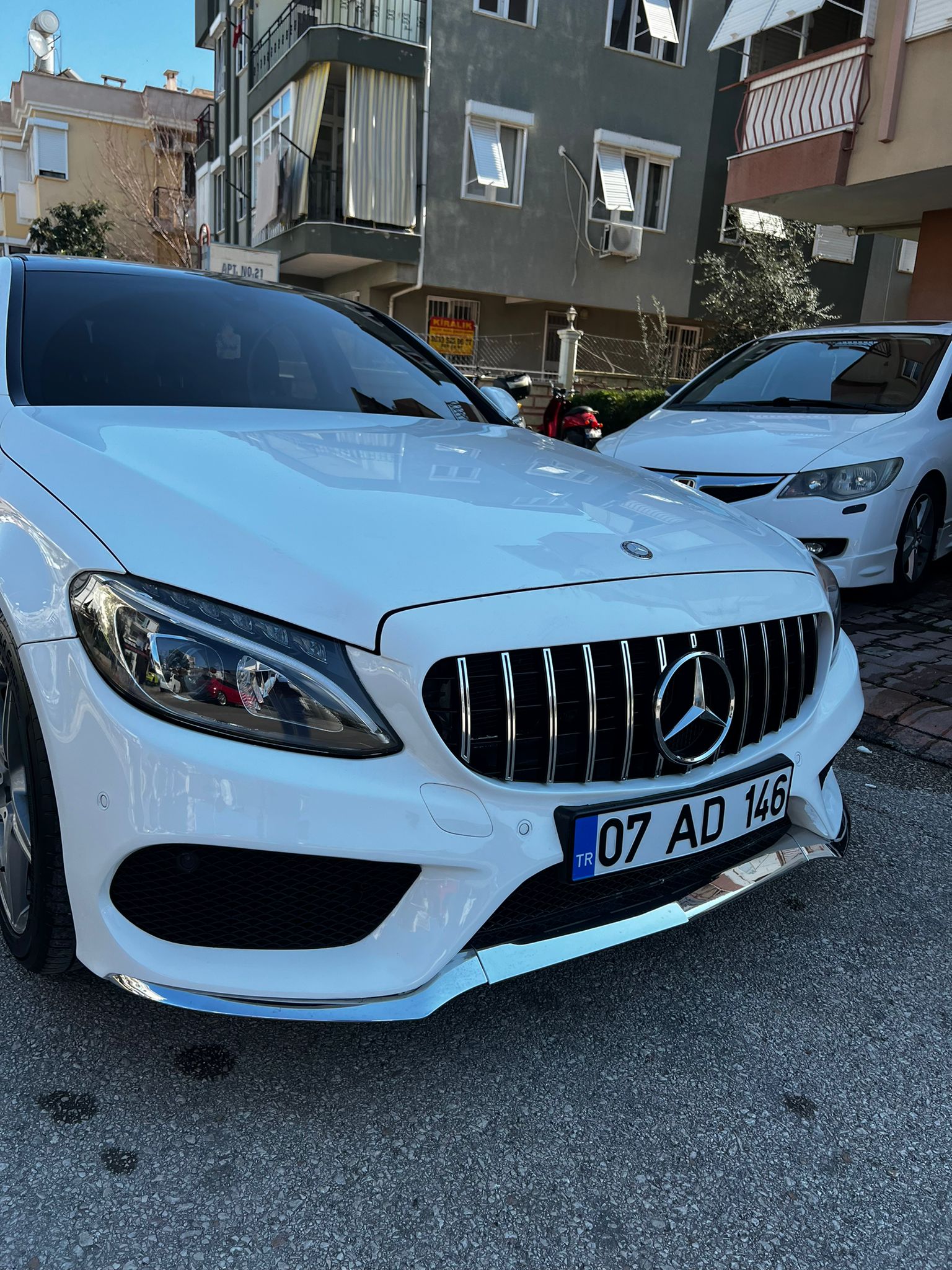 Antalya Mercedes C180 for rent